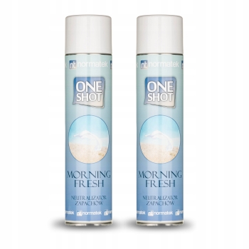 NORMATEK NEUTRALIZATOR ONE SHOT MORNING FRESH ODŚWIEŻACZ POWIETRZA 2 SZTUKI