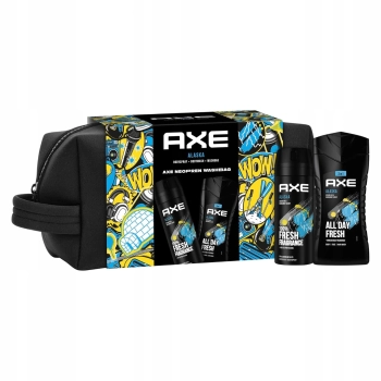 Axe Alaska ZESTAW deo 150ml +żel pod prysznic 250ml KOSMETYCZKA na prezent