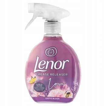 Żelazko w spray Usuwanie zagnieceń Lenor Crease Releaser Exotic 500 ml