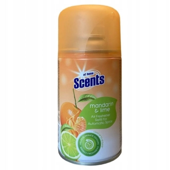 Odświeżacz Powietrza Spray Wkład Mandarynka Limonka At Home 250 ml
