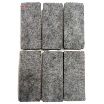 Podkładki filcowe pod meble krzesła stół stoły DUŻE szare 60 szt HURTOWNIA