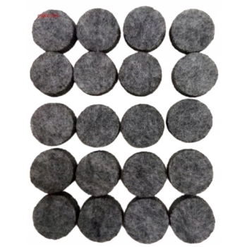 Podkładki filcowe pod meble stołek krzesło stół szare 200 szt HURTOWNIA