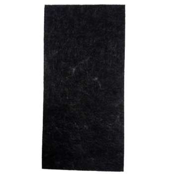 Podkładka filcowa pod meble krzesło stołek stół czarna duża 12 x 24,5 cm