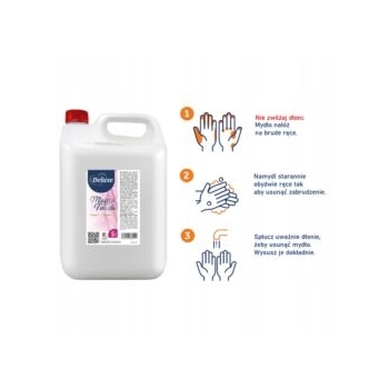 Deluxe Mydło 5 litrowe Zapas Kwiatowe do mycia rąk