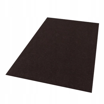Podkładka filcowa pod meble krzesło stołek 13 x19 cm czarna HURTOWNIA